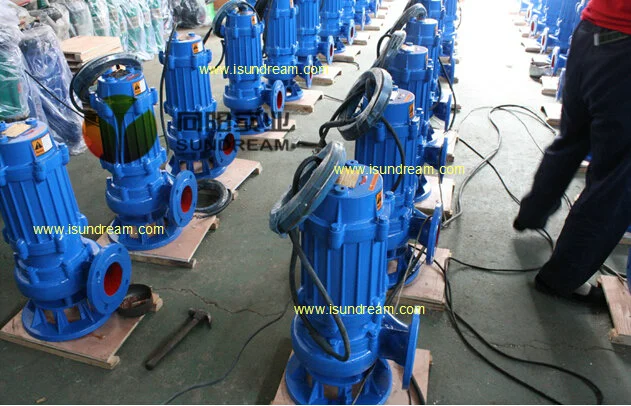 Vertical Electric Submersible Sewage Water Pump/Submersible Sewer Cutter Pump